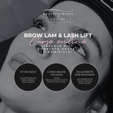 Curso Online de Brow Lam & Lash Lift con Kit Completo